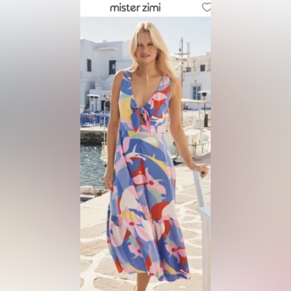 Mister Zimi Spring Hazel Dress in Oahu - Picture 3 of 5